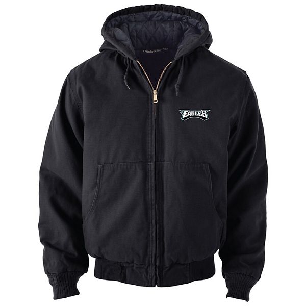 : Dunbrooke Men's Gray/Black Philadelphia Eagles Apprentice Full-Zip  Hoodie : Clothing, Shoes & Jewelry