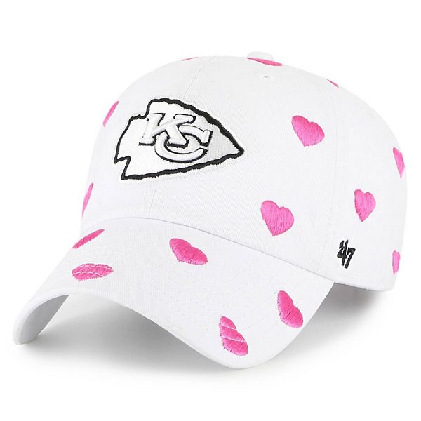 Kansas City Chiefs '47 Toddler Girls Surprise Clean Up Adjustable Hat -  White