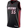 Men's Nike Duncan Robinson Black Miami Heat 2020/21 Swingman Jersey - Icon Edition