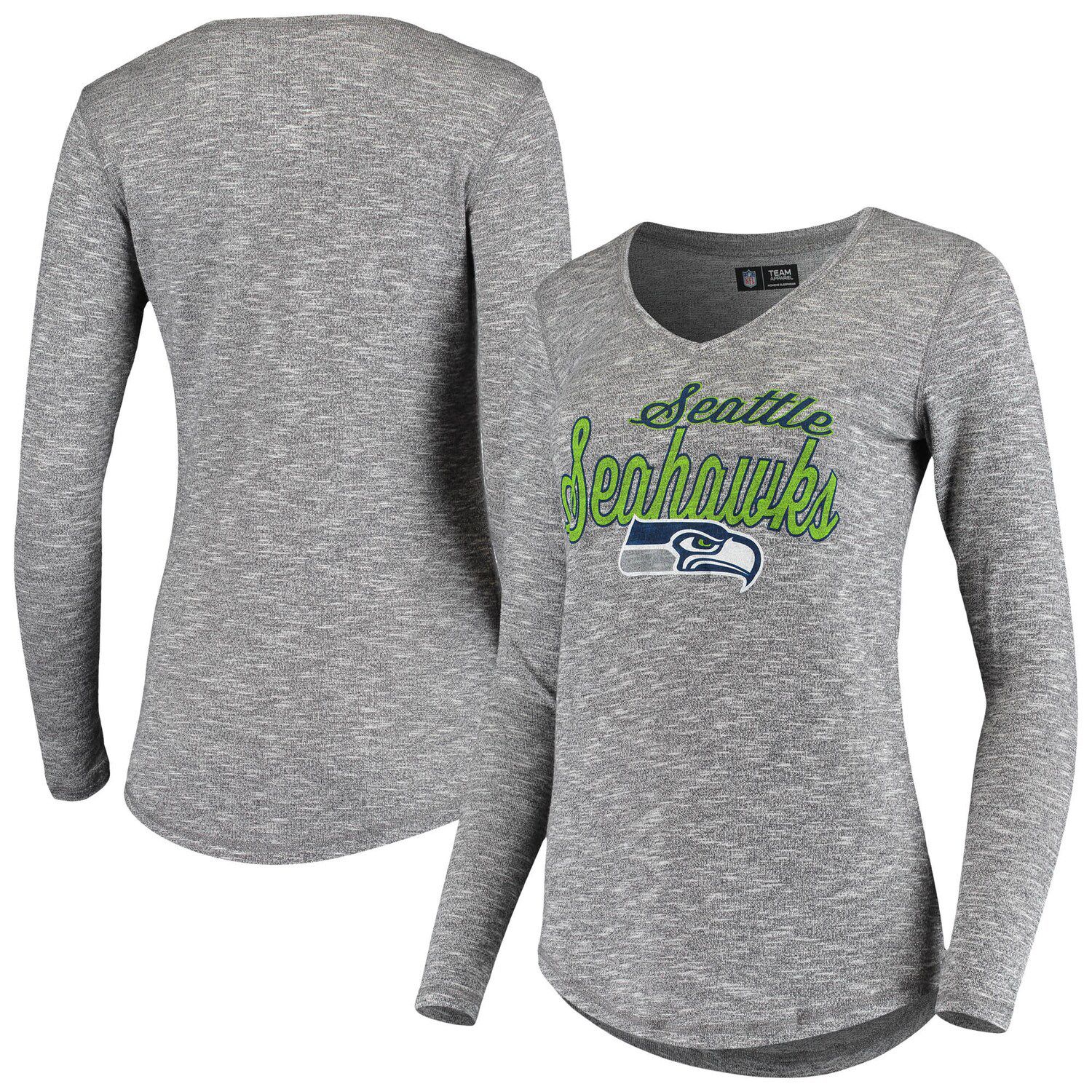 seahawks v neck shirt