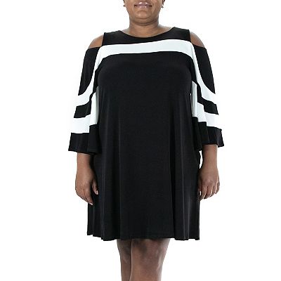 Cold shoulder dress kohls best sale