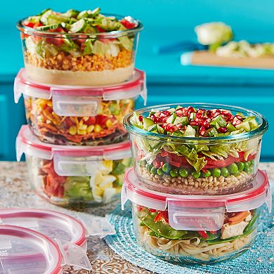Pyrex FreshLock 10-pc. Glass Meal Prep Container Set