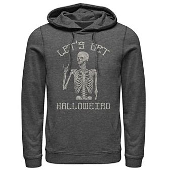 Men's Halloweird Humor Text Hoodie