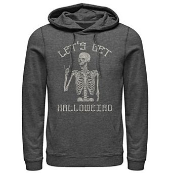 Men's Halloweird Humor Text Hoodie