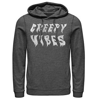 Mens Creepy Vibes Spooky Halloween Hoodie
