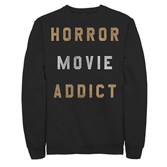 Mens Horror Movies Lover Halloween Sweatshirt