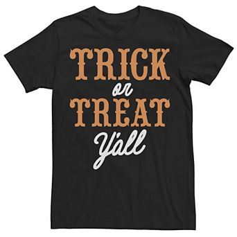 Men's Yall Spooky Redux Text Tee