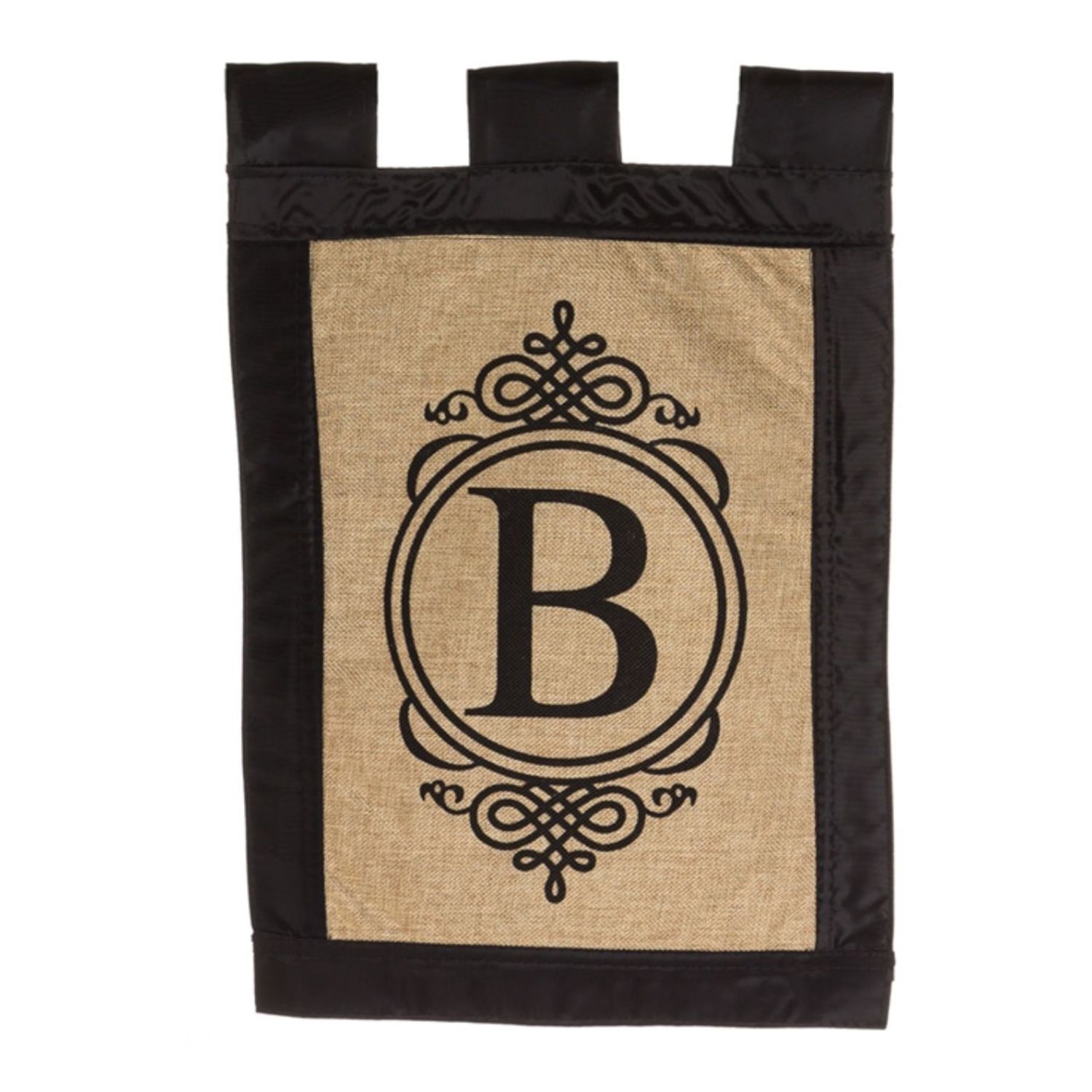 Monogram B Garden Flag