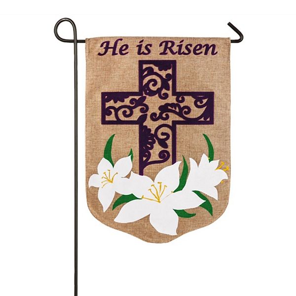 Easter Lily Garden Flag