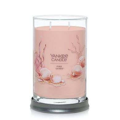 Yankee Candle Pink Sands Signature 2-Wick Tumbler Candle