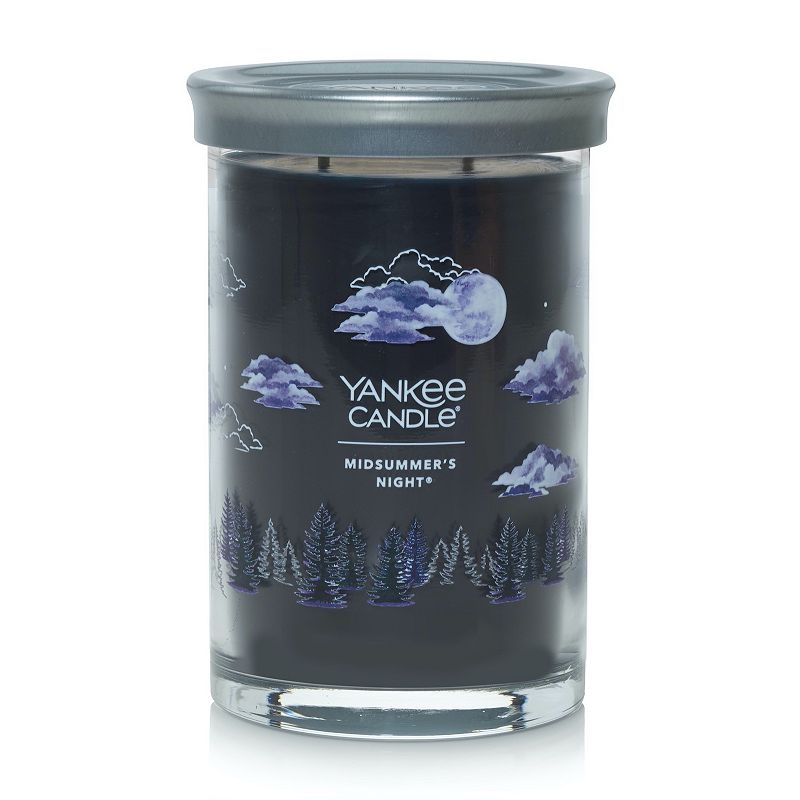 UPC 192833153937 product image for Yankee Candle Midsummers Night Signature 2-Wick Tumbler Candle, Black | upcitemdb.com