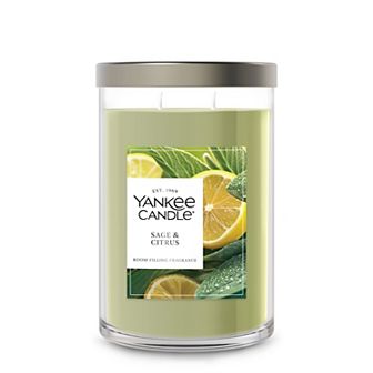 Yankee Candle Sage & Citrus Signature 2-Wick Tumbler Candle