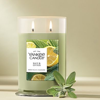 Yankee Candle Sage & Citrus Signature 2-Wick Tumbler Candle