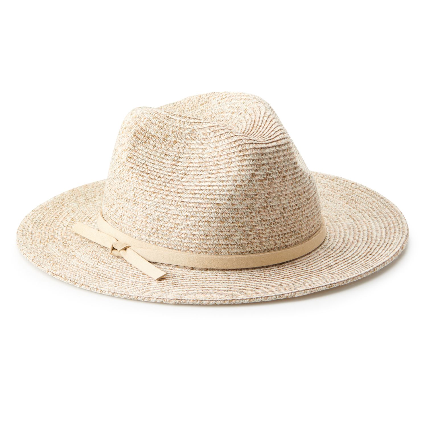Women's Sonoma Goods For Life® Panama Hat with Flat Knotted Cord - Taupe Combo