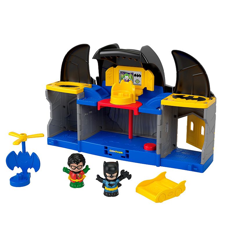 UPC 887961855425 product image for Fisher-Price Little People DC Super Friends Batcave Playset, Multi | upcitemdb.com