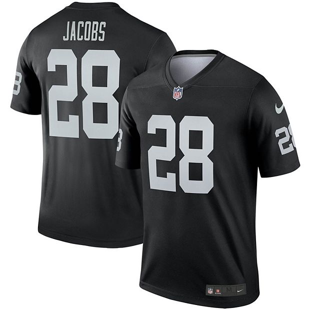 Men's Las Vegas Raiders Josh Jacobs Nike Black Game Player