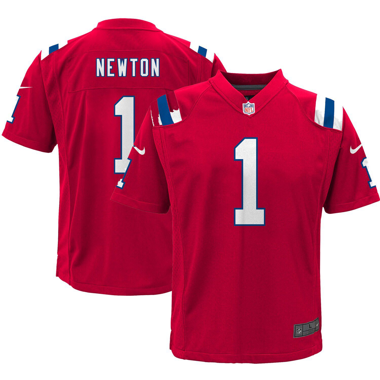 Outerstuff NFL Kids Carolina Panthers Cam Newton #1 Jersey, Black