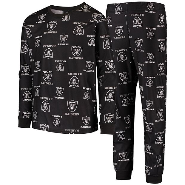 Outerstuff Toddlers Las Vegas Raiders All Over Print Pajamas