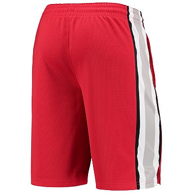 Men's Nike Scarlet Ohio State Buckeyes Replica Performance Basketball Shorts