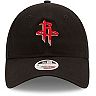 Women's New Era Black Houston Rockets Team Core Classic 9TWENTY Adjustable Hat