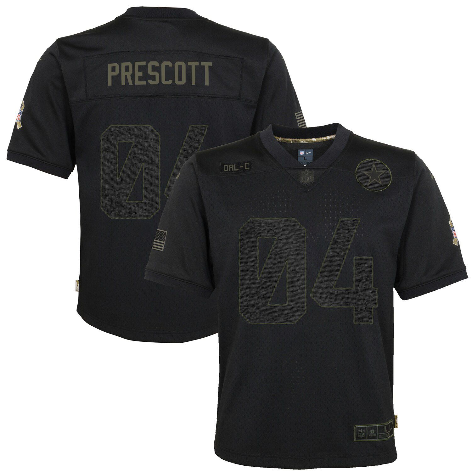 dak prescott black jersey