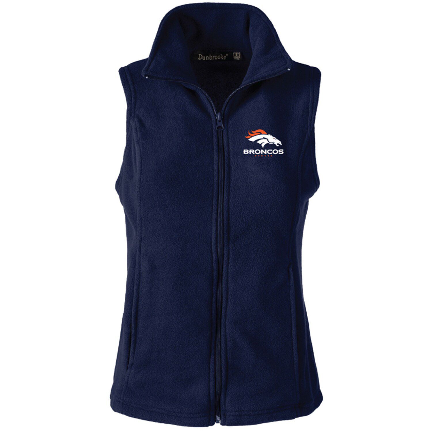 Dunbrooke Navy Denver Broncos Craftsman Thermal-Lined Full-Zip Hoodie