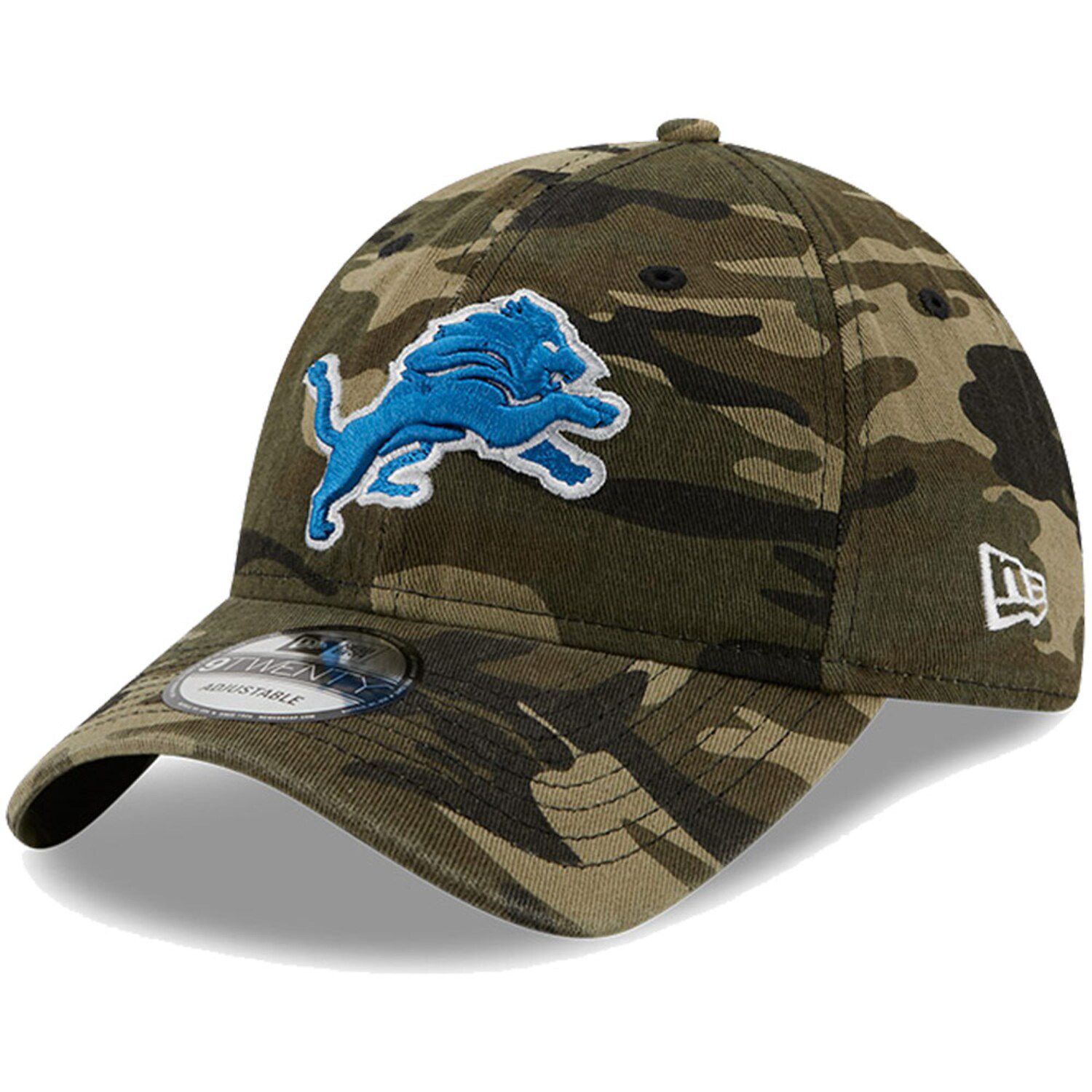 camo detroit hat