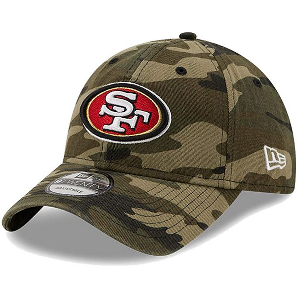 Youth New Era Camo San Francisco 49ers 9TWENTY Adjustable Hat