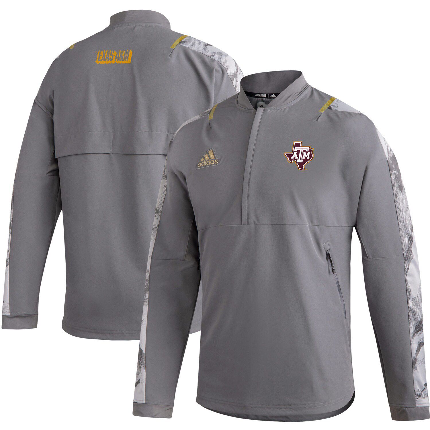 adidas quarter zip windbreaker