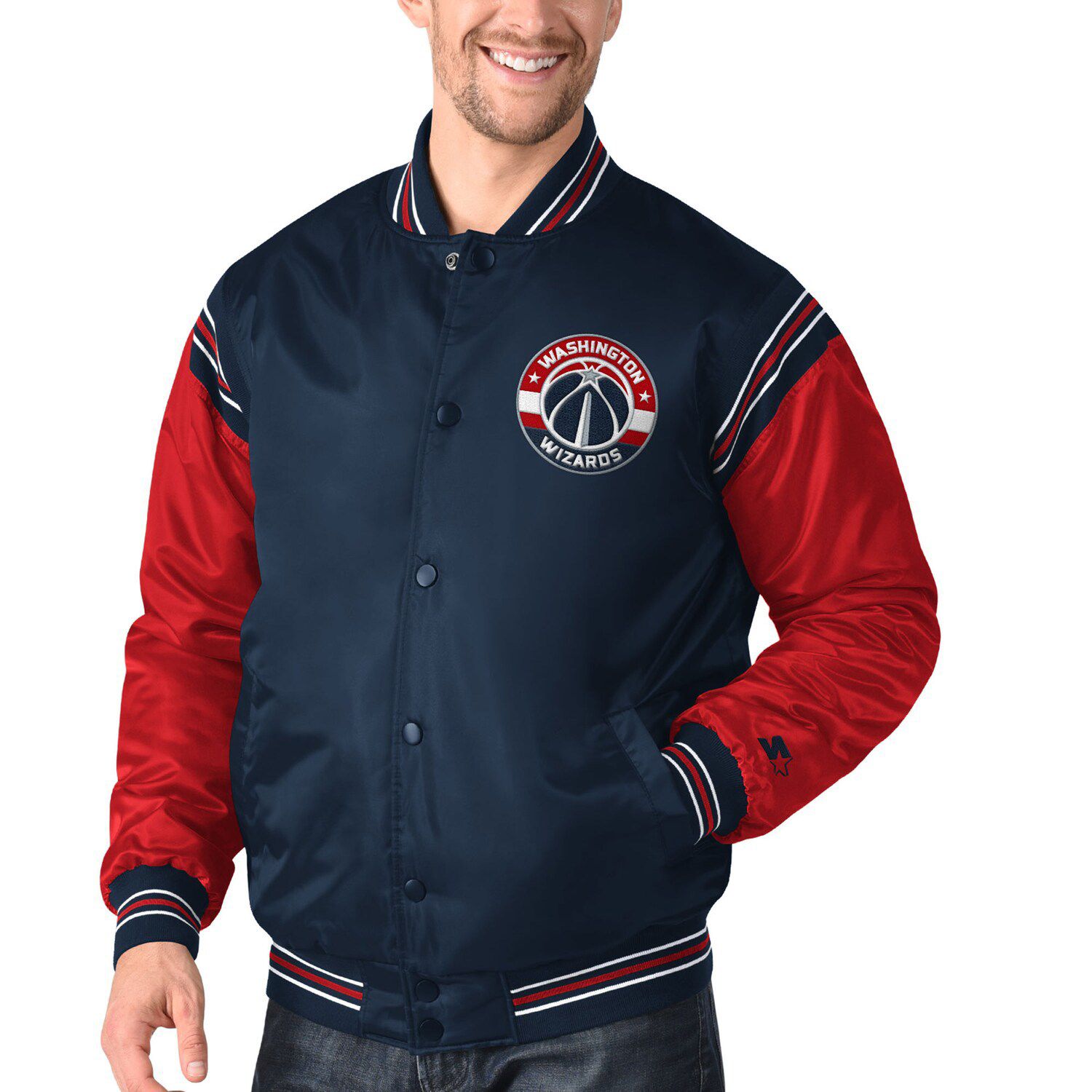 washington wizards varsity jacket