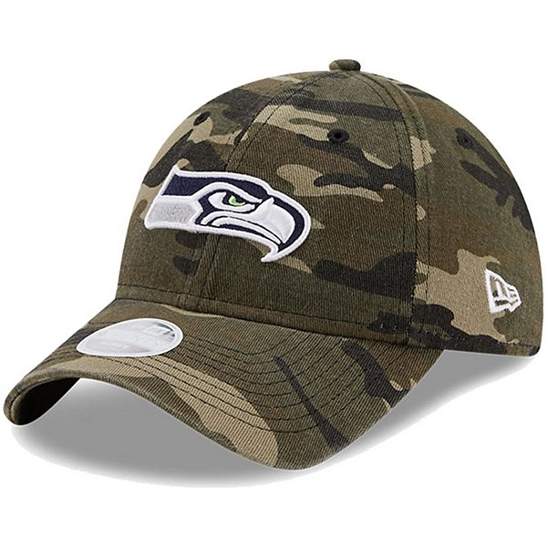 Men's Carhartt x '47 Mossy Oak Camo Seattle Seahawks Bottomland Clean Up  Adjustable Hat