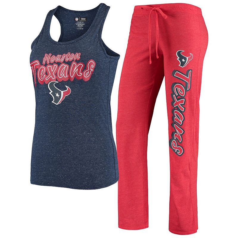 18323118 Womens Concepts Sport Red/Navy Houston Texans Sate sku 18323118