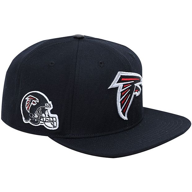 Men's Pro Standard Black Atlanta Falcons Logo Snapback Hat