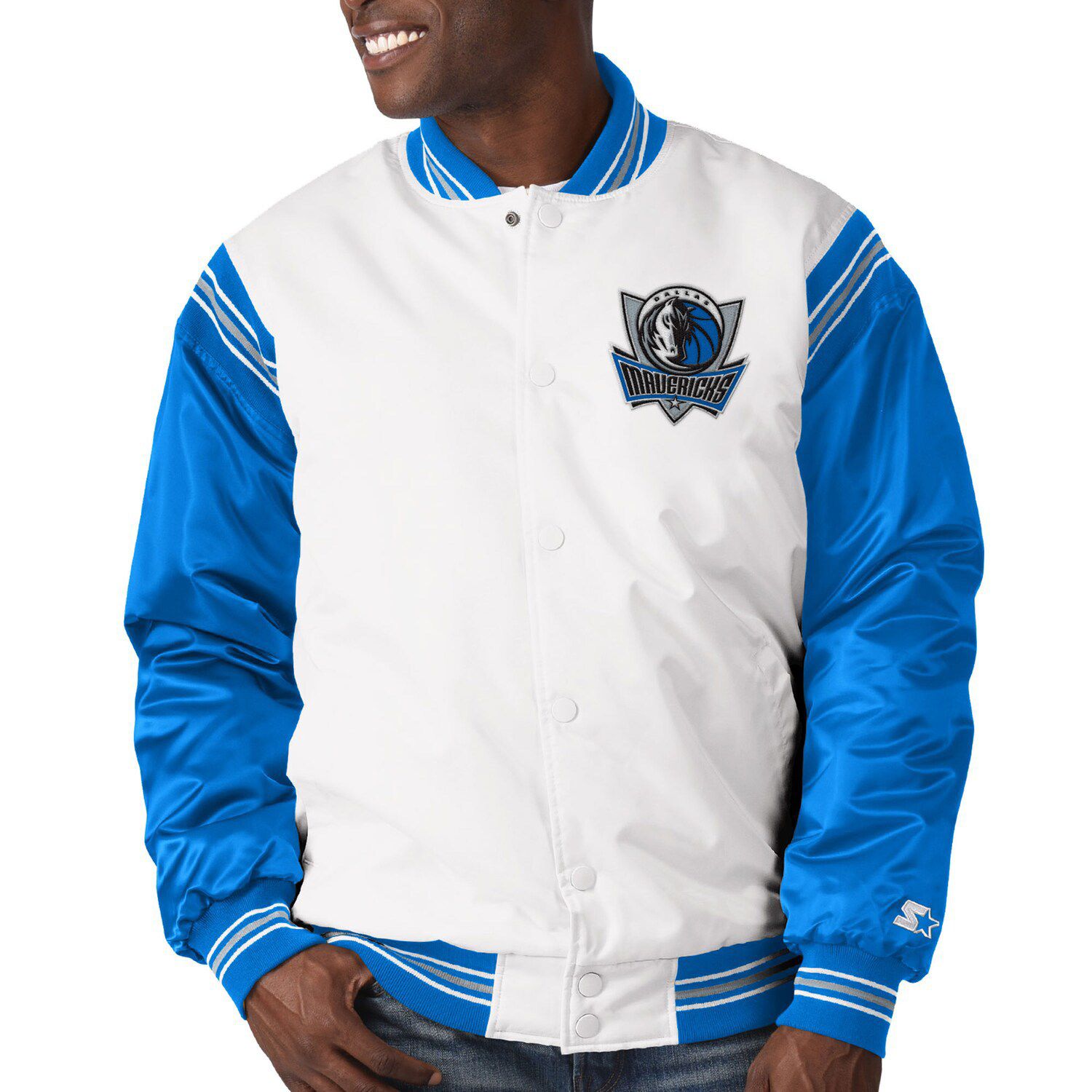 dallas mavericks starter jacket