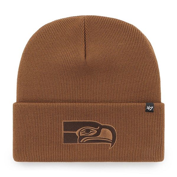 Men's Carhartt x '47 Brown Seattle Seahawks Throwback MVP