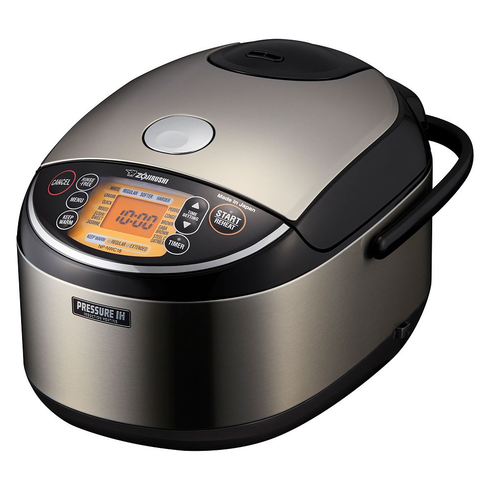 Zojirushi Pressure Induction Heating Rice Cooker \u0026 Warmer, 10 Cup, image size:1000x1000