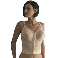Women's Carnival 645 Front Closure Posture Support Bra (Champagne 36D)