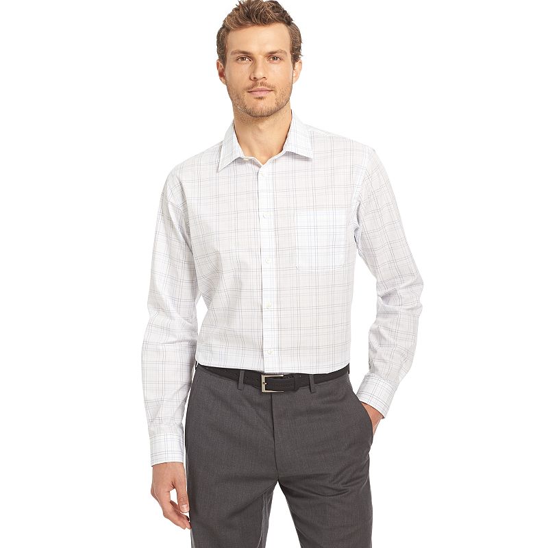 UPC 013282851826 product image for Big & Tall Van Heusen Traveler Stretch Classic-Fit No-Iron Button-Down Shirt, Me | upcitemdb.com