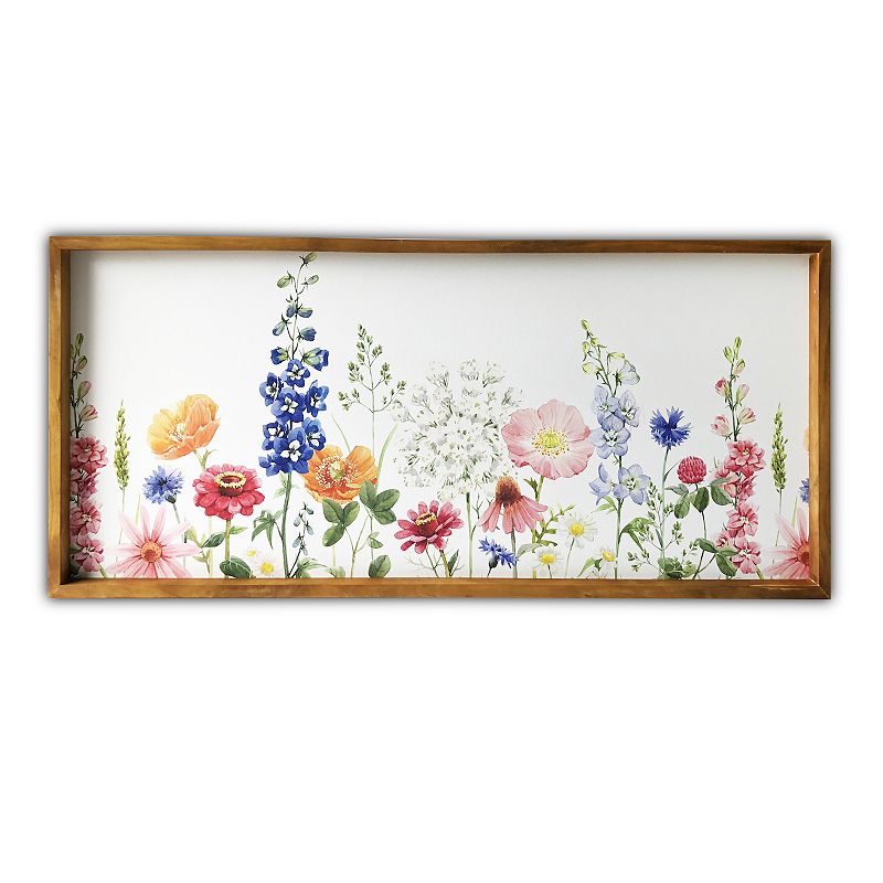 50923883 Gallery 57 Spring Garden Wood Framed Canvas Wall A sku 50923883
