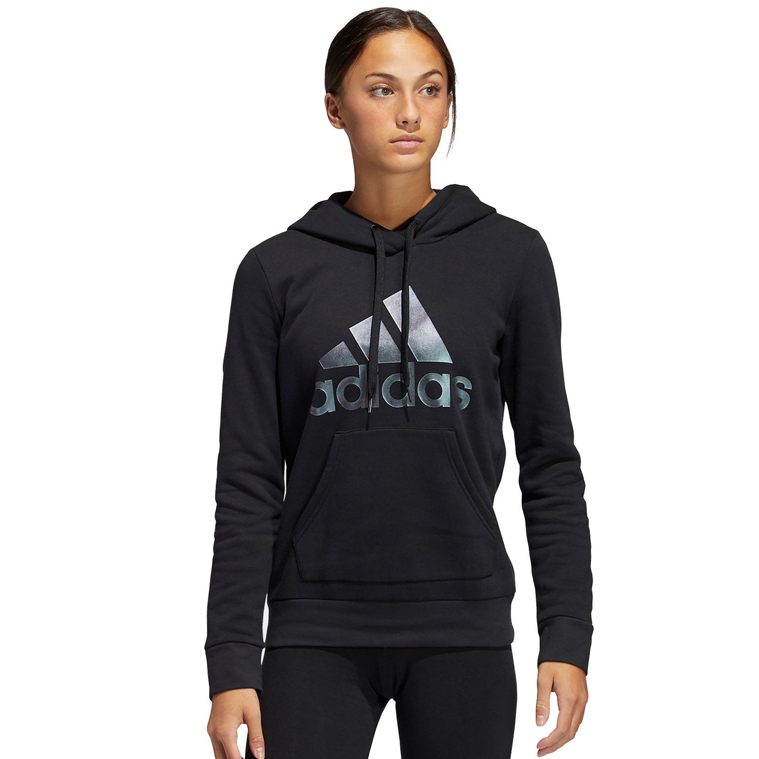 adidas fleece hoodie women's