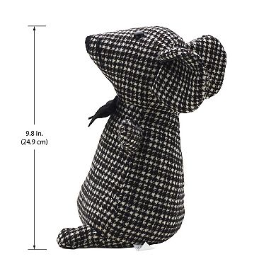 Elements Checkered Mouse Door Stopper