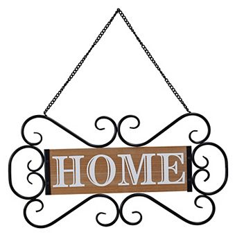 Elements Home Scroll Wall Decor