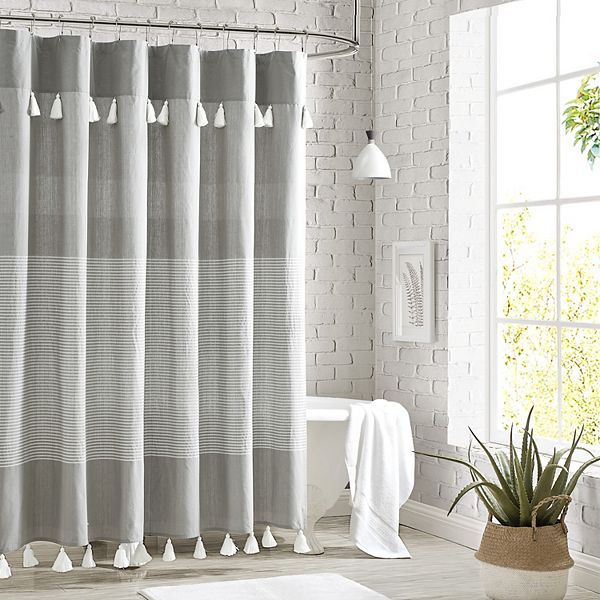 Peri Panama Stripe Shower Curtain