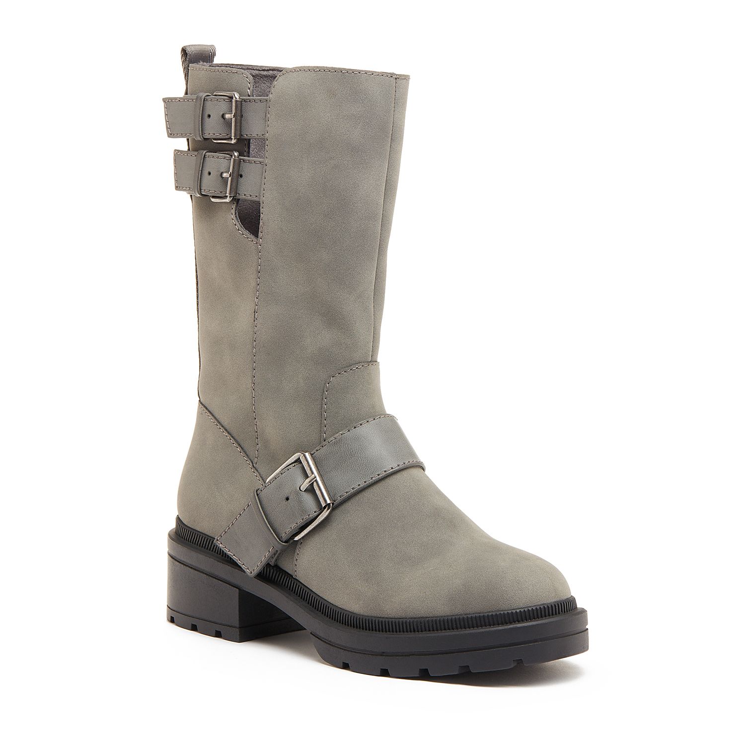 nautica side buckle lug boots