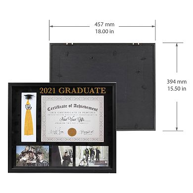 New View Gifts & Accessories Class of 2021 Diploma Collage Frame