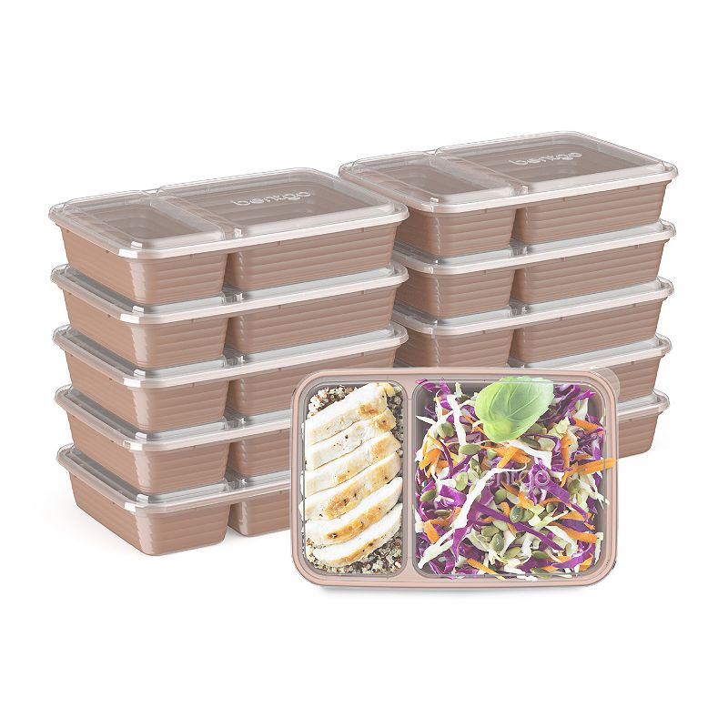 LEXI HOME Durable 16-Piece Glass Meal Prep Food Containers with