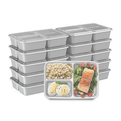 Bentgo Prep 10-pc. 3-Compartment Container Set