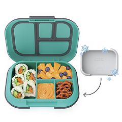 Bentgo Modern 4 Compartment Bento Style Leakproof Lunch Box - White