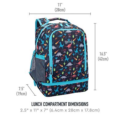 Bentgo Kids Prints 2-in-1 Backpack & Insulated Lunch Bag