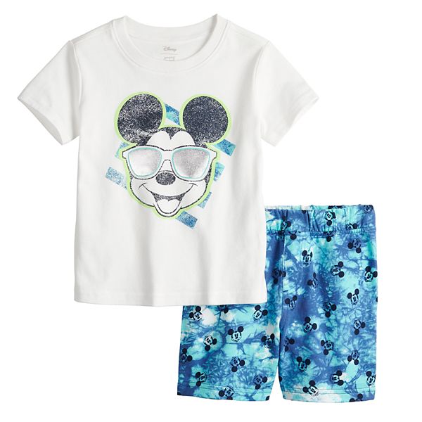 Disney's Mickey Mouse Toddler Boy Vintage Tee & Shorts Set by Jumping ...